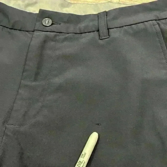 Foot Joy FJ Navy Golf Performance Pants Stretch Polyester Men's 34 x 32 Preppy - Picture 3 of 16